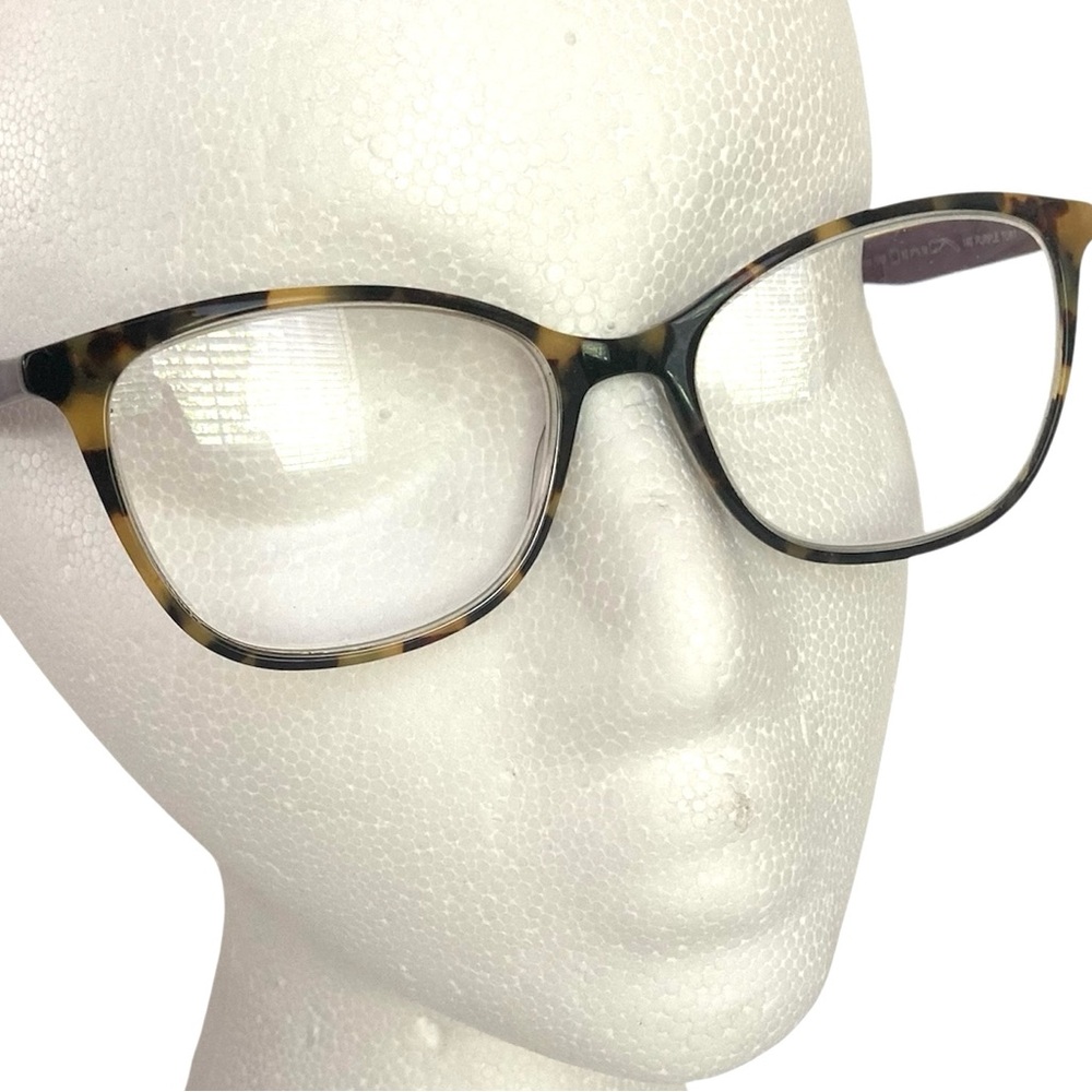 NW 77TH 1043  52-18-140 Tortoise Shell and Purple Women's Glasses FRAME ONLY